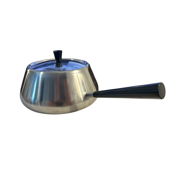 Vintage Spring Inox Swiss Fondue Pot - Mid-Century Modern Charm - Picture 7 of 10